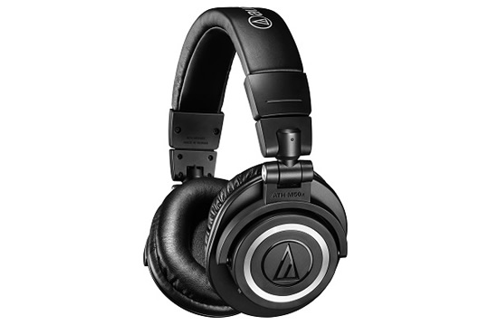 Audio-Technica ATH-M50xBT Closed Back Wireless Bluetooth Headphones