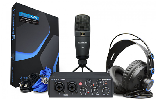 PreSonus Audiobox 96K 25th Anniversary Studio Bundle