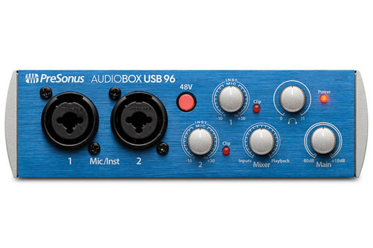 PreSonus AUDIOBOX USB 96 USB 2.0 Audio Interface