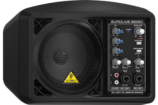 Behringer B205D 150-Watt Powered 5-Inch PA Speaker