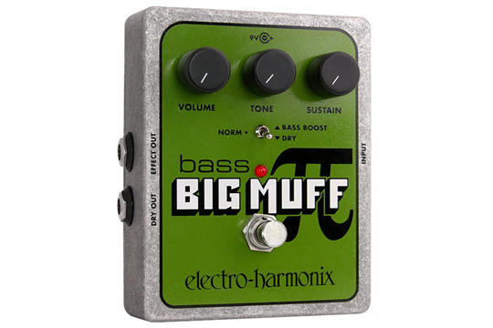 Electro-Harmonix Bass Big Muff Distortion Sustainer Effects Pedal