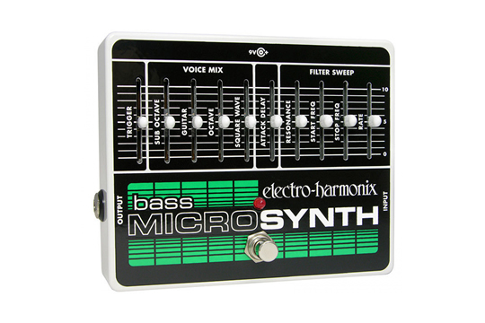 Electro-Harmonix BASS MICROSYNTH Analog Microsynth Effects Pedal