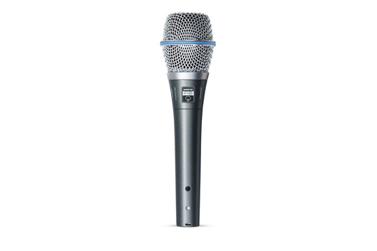 Shure BETA87A Supercardioid Handheld Vocal Condenser Microphone