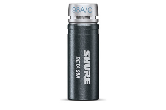 Shure BETA98A-C Mini Cardioid Condenser Microphone
