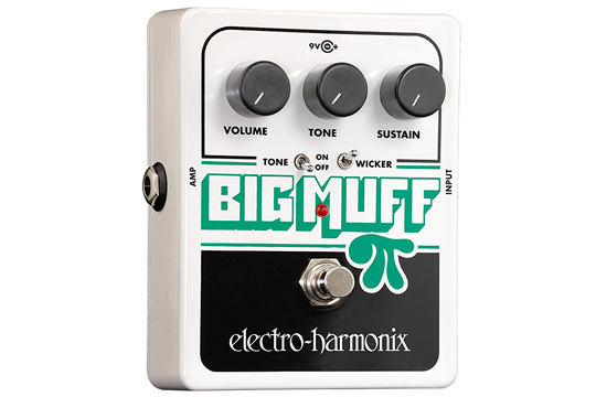 Electro-Harmonix Big Muff Pi Tone Wicker Distortion Sustainer Effects Pedal