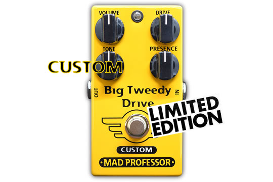 Mad Professor Big Tweedy Drive CUSTOM LIMITED EDITION Effects Pedal