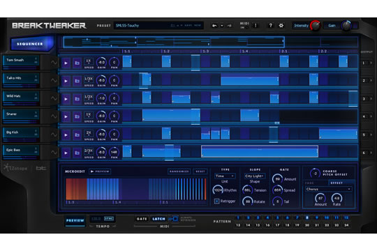 iZotope BreakTweaker Drum Beat Creation Software