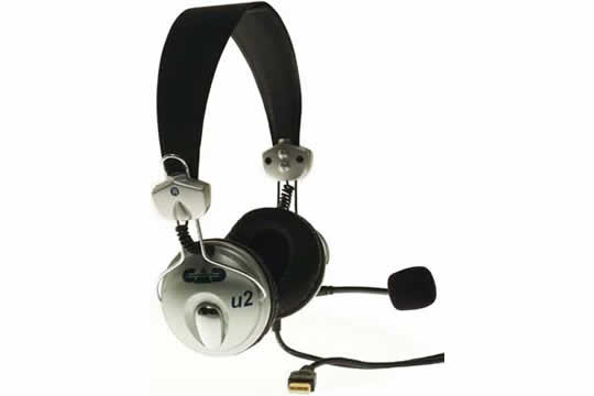 CAD U2 USB Stereo Headphones with Microphone