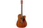 Fender CD-140SCE All-Mahogany Dreadnought Acoustic-Electric Guitar
