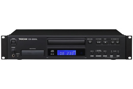 TASCAM CD-200iL Lightning iPod Dock CD Player