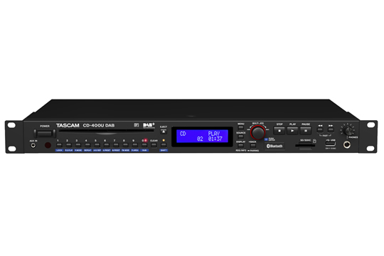 TASCAM CD-400U Bluetooth CD/Media Player AM/FM Tuner