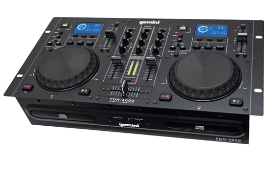 Gemini CDM-4000 DJ CD MP3 USB Media Player