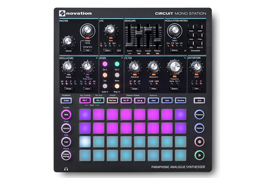 Novation Circuit Mono Station Paraphonic Analog Synthesizer