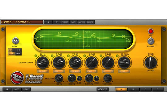 IK Multimedia Classic Equalizer T-RackS 3 Plugin