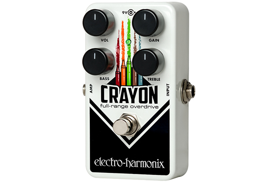 Electro-Harmonix Crayon Full-Range Overdrive Effects Pedal