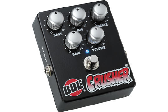 BBE Crusher High Gain Distortion Effects Pedal