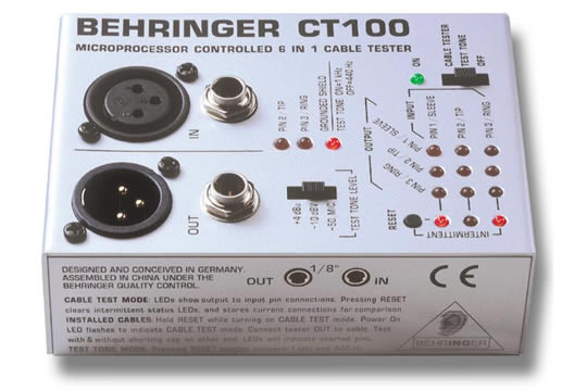 Behringer CT100 Cable Tester
