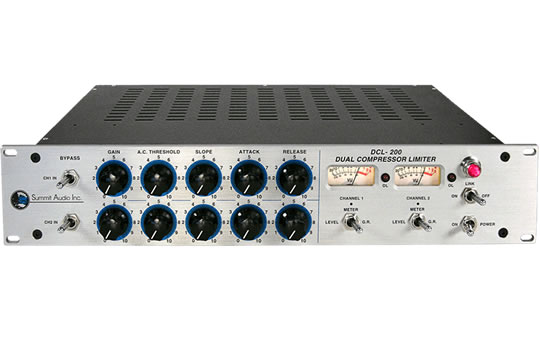 Summit Audio DCL-200 Dual Tube Compressor Limiter