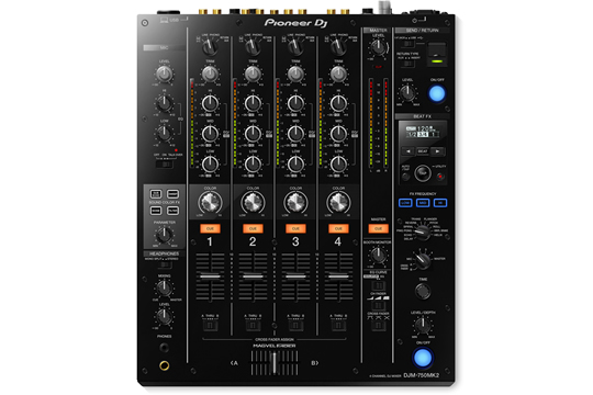 Pioneer DJM-750MK2 4-Channel DJ Mixer