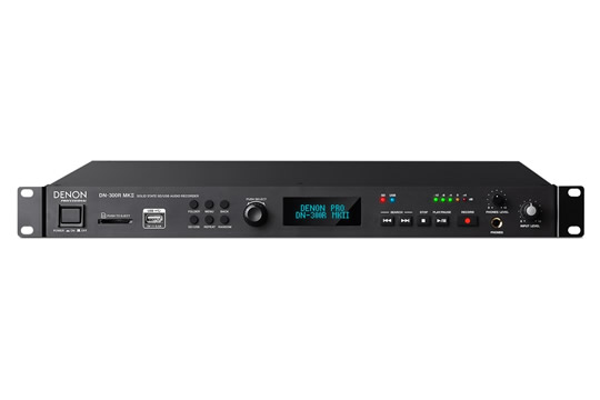 Denon DN-300R MKII Solid State SD USB Media Recorder