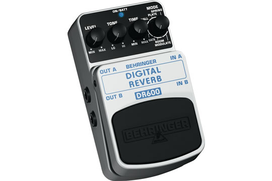 Behringer DR600 Digital Reverb Effects Pedal