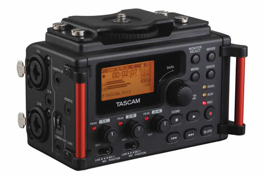 TASCAM DR-60DMKII DSLR Digital Recorder