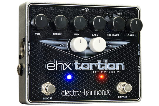 Electro-Harmonix EHX-TORTION JFET Distortion Effects Pedal