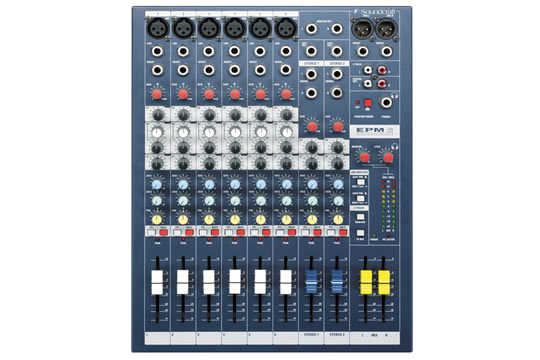 Soundcraft EPM6 6-Channel Analog Mixer