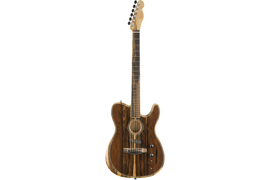 Fender Exotic Acoustasonic Telecaster Acoustic-Electric Guitar