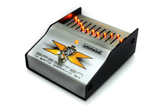 Whirlwind FXEQ10BP Bass Ten 10 EQ Effects Pedal