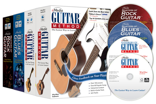 eMedia Guitar Collection Instructional Bundle