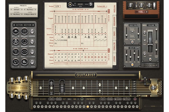 Sugar Bytes GUITARIST Guitar Sequencer Plugin (DOWNLOAD)