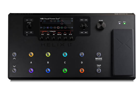 Line 6 Helix LT Modeling Electric Guitar Processor Pedal
