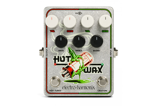 Electro-Harmonix HOT WAX Dual Overdrive Effects Pedal