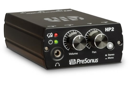 PreSonus HP2 Battery Powered Headphone Amplifier