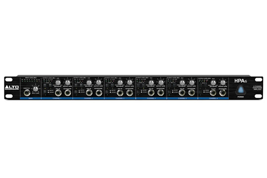 Alto Professional HPA6 6-Channel Headphone Amplifier
