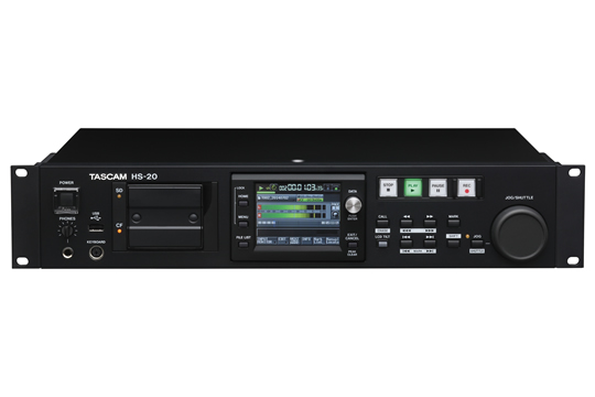 TASCAM HS-20 2CH Network Solid State Recorder