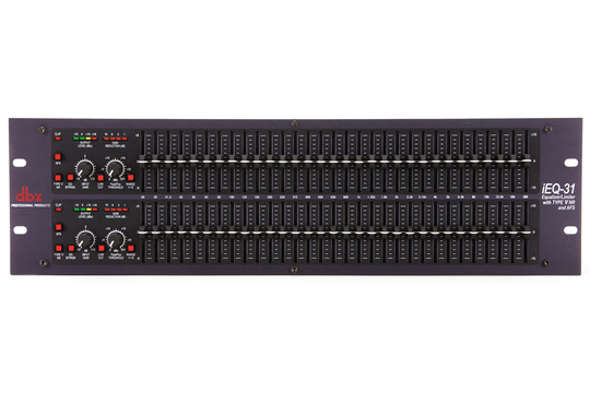 dbx IEQ31 Dual 31-Band Graphic Equalizer