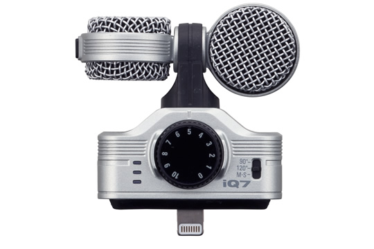 Zoom iQ7 Mid-Side Stereo iOS Condenser Microphone