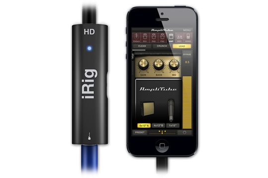 IK Multimedia iRig HD iPhone iPad Mac Guitar Audio Interface