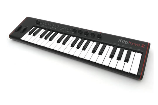IK Multimedia iRig Keys 2 Mini iPad Controller Keyboard