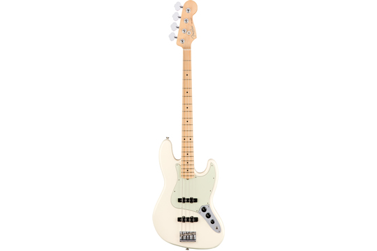Fender American Pro Jazz Bass Guitar (Olympic White)