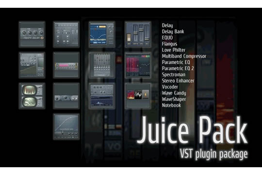Image-Line Juice Pack Mixing Mastering FL Studio Plugin