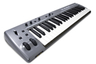 M-Audio KeyStudio 49i 49-note USB MIDI Keyboard | Audio Interface