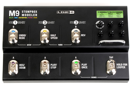 Line 6 M9 Stompbox Modeler Effects Pedal