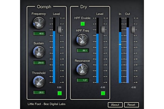 Boz Digital Little Foot Plugin (DOWNLOAD)