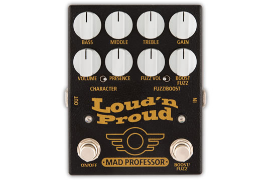 Mad Professor Loud N Proud Boost/Fuzz Effects Pedal