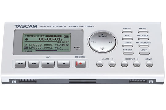 TASCAM LR-10 Instrumental Trainer-Recorder