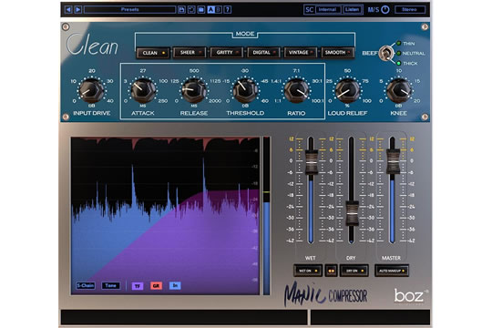Boz Digital Manic Compressor Plugin (DOWNLOAD)