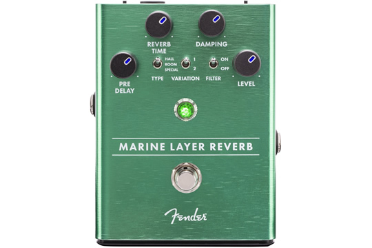 Fender Marine Layer Reverb Effects Pedal